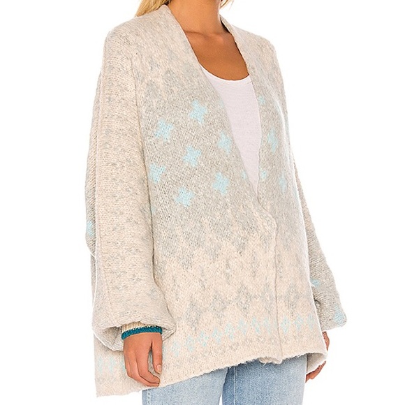 Free People Winter Wonderland Oversized Cardigan - Picture 2 of 8